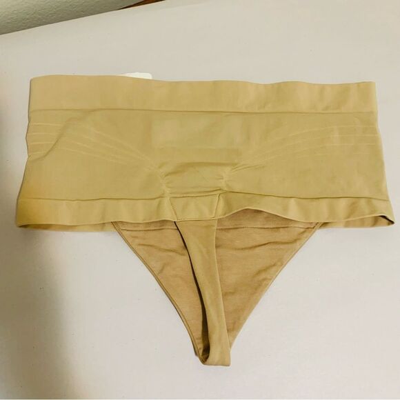 Maidenform Control It Tan High Waist Shapewear Thong size large - Picture 4 of 4